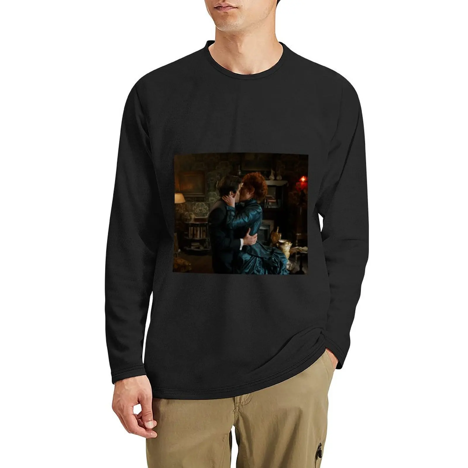 Длинная футболка Trevor and Hetty Kissing толстовки рубашка с животным принтом для