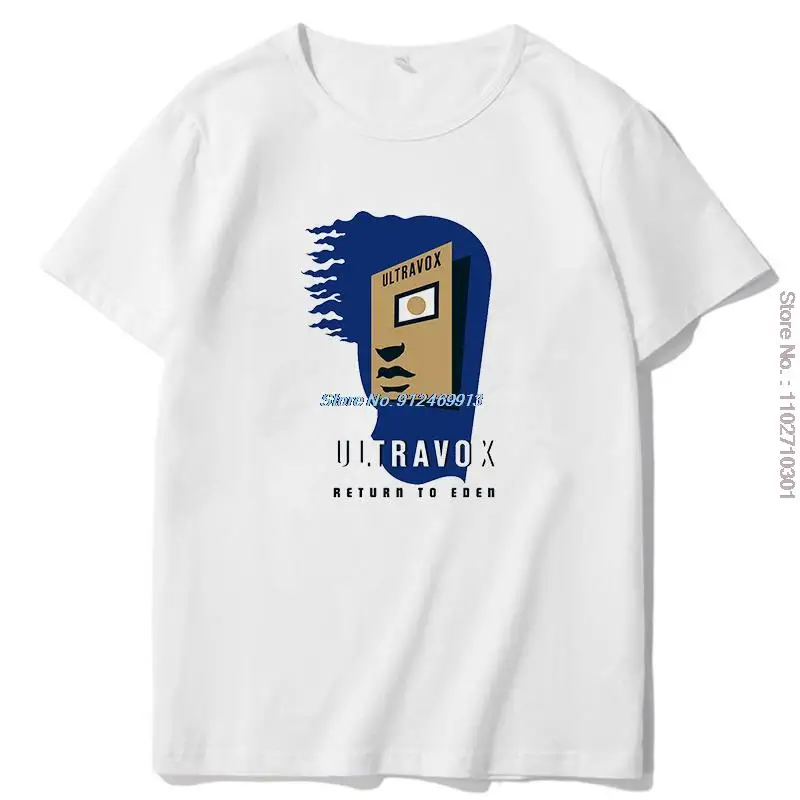 Ultravox Rage In Eden новые волнистые Популярные Ретро Графические футболки, топы, летние футболки большого размера с коротким рукавом в стиле Харадзюку, мужская одежда