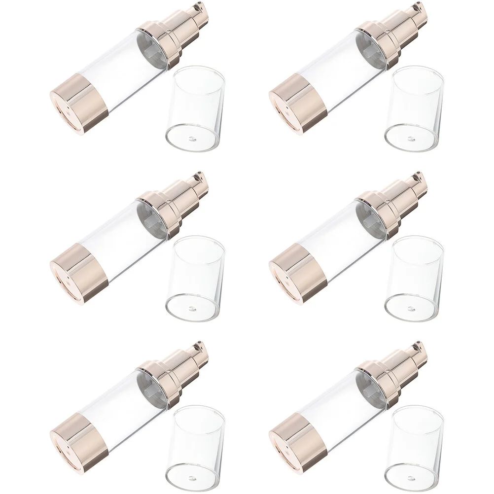 

6 шт., вакуумные бутылки для лосьона, без воздуха