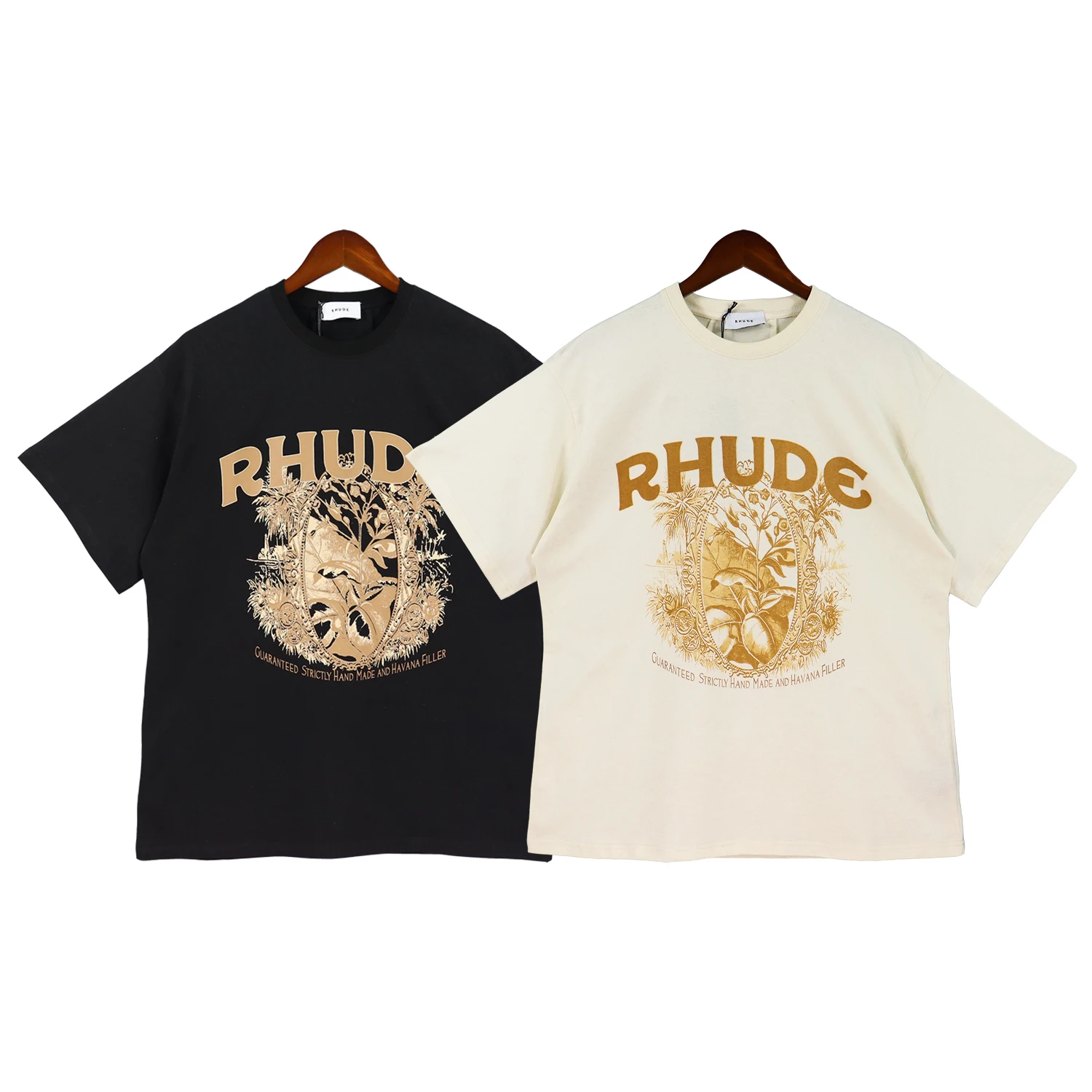 

23SS New Rhude T Shirt Men Women 1:1 High Quality Oversized T-shirts Tops Tee