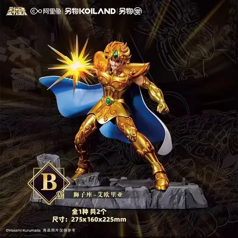 Подлинные аниме-фигурки Saint Seiya Bntsh Ichiban Kuji Дева Shaka Leo Aiolia Скорпион Milo фигурки