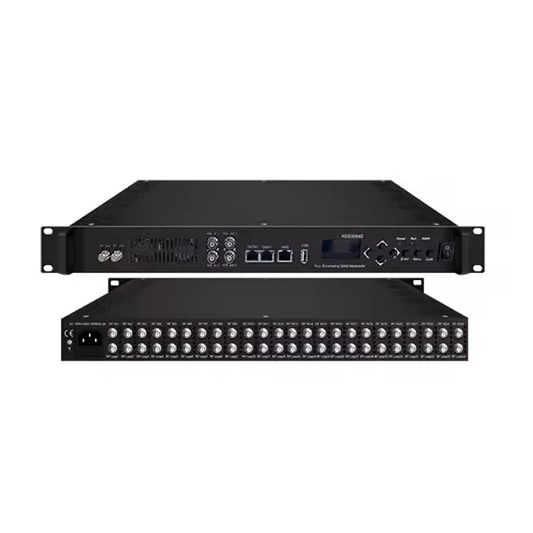 Фото Лидер продаж FN3394C DVB-T модулятор 16/24 FTA тюнер DVB-S2 в DVB-T трандулятор незаменимый для радио-телевизионного вещательного оборудования №4