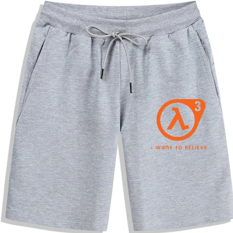 

Half Life Shorts Half Life 3 I Want To Believe Shorts 100 Percent Cotton Cute Men Shorts Basic cool Pure cotton Man Shorts