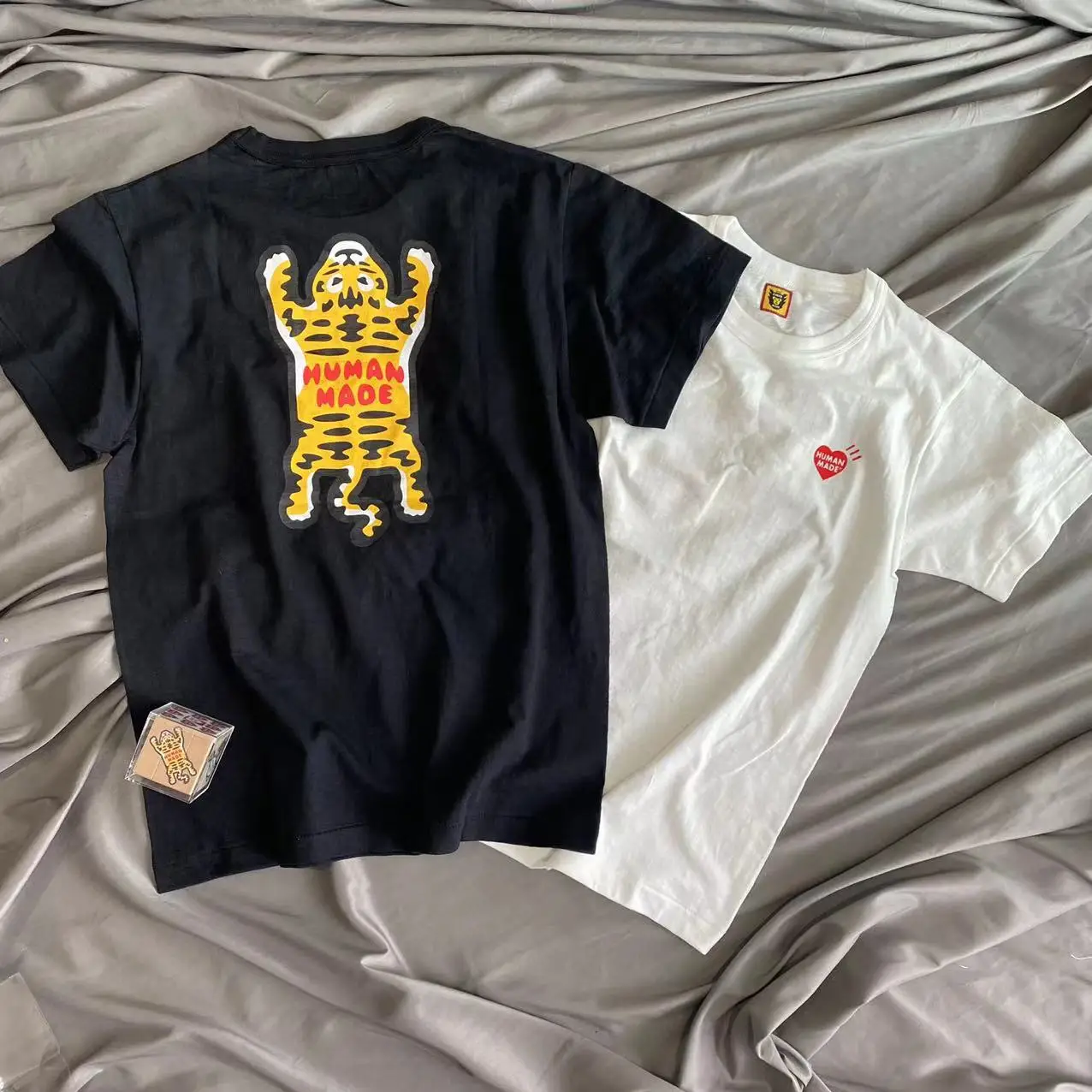 

Nigo Human Made T-shirt Men Women1:1 Love Tiger Print T-shirt Year of the Tiger Human Made T-shirt