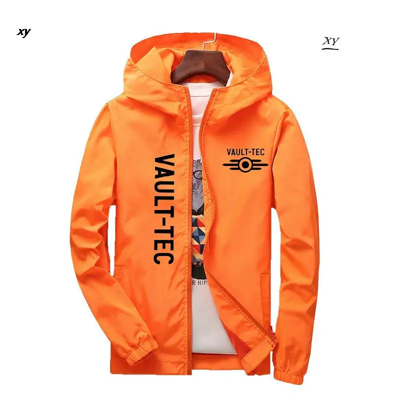 2022Men's Jacket Fashion Spring Autum Casual Streetwear Hoodie Jacket Men Waterproof Clothes Mens Windbreaker Coat Male Outwear