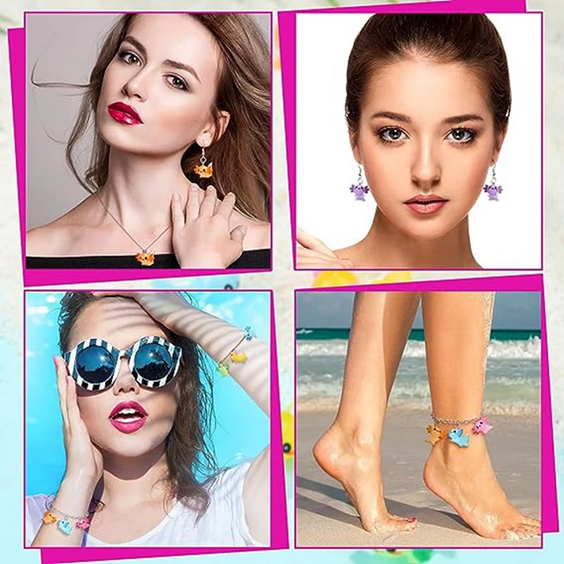 Подвески в виде животных подвески из смолы для изготовления ювелирных изделий