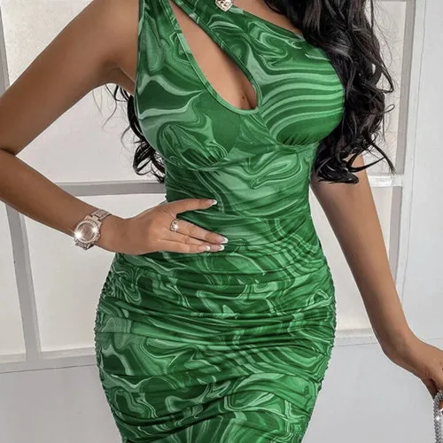 

Женское платье-трапеция с цветочным принтом, элегантное кружевное Праздничное Платье макси с коротким рукавом и высокой талией, лето 2022