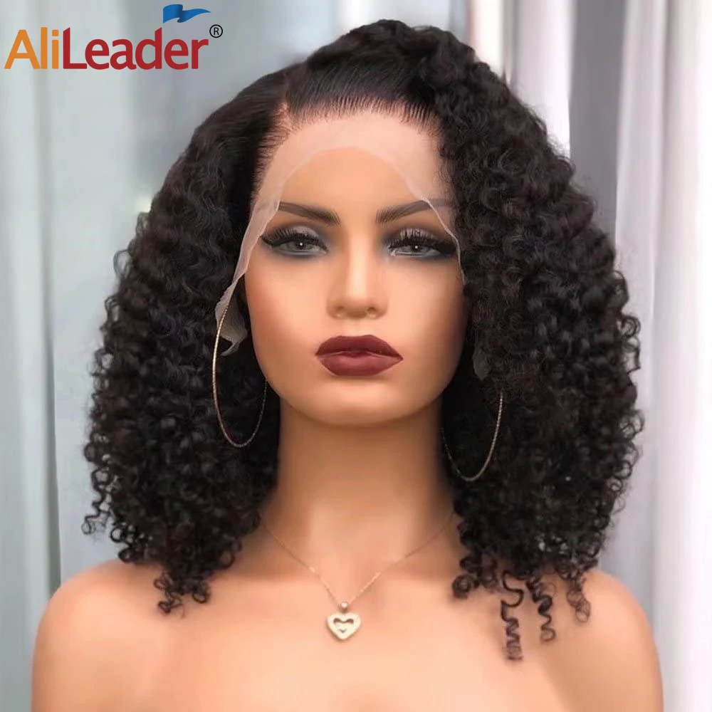 

Black Lace Front Wig Synthetic Hair Deep Wave Body Wave Lace Closure Wig Heat Resistant Cosplay Wigs Glueless Lace Wig For Women