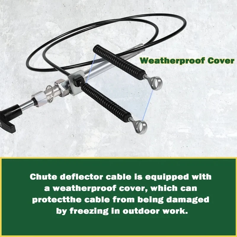 44-дюймовый снегоочиститель для John Deere застежка-молния задней двери подходит