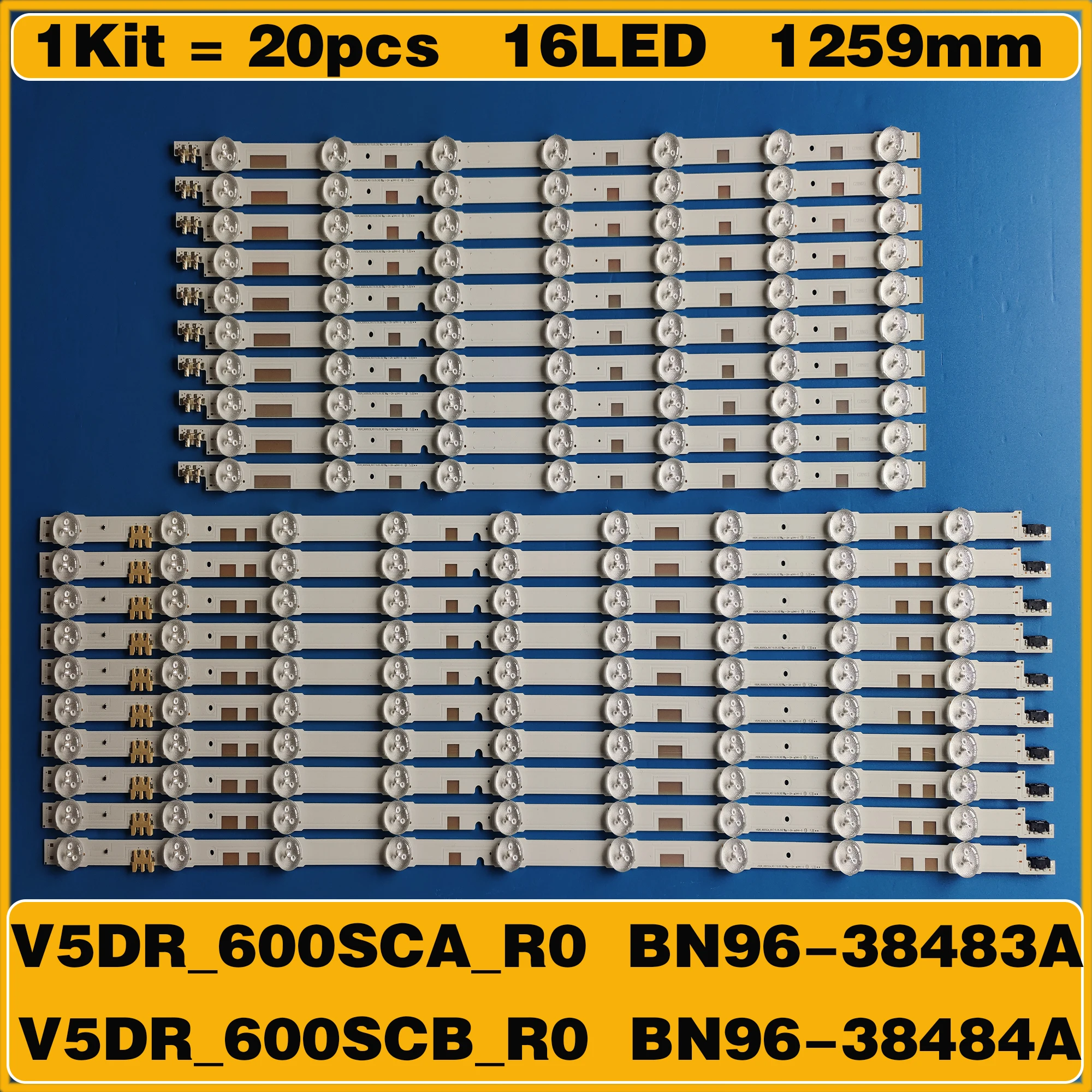 20pcs UN60JS7000F UN60JS700DF UN60JS8000F UN60JS7200H UN60JS7200G UN60JS7200F BN96-38483A BN96-38484A V5DR_600SCA_R0 V5DR_600SCB