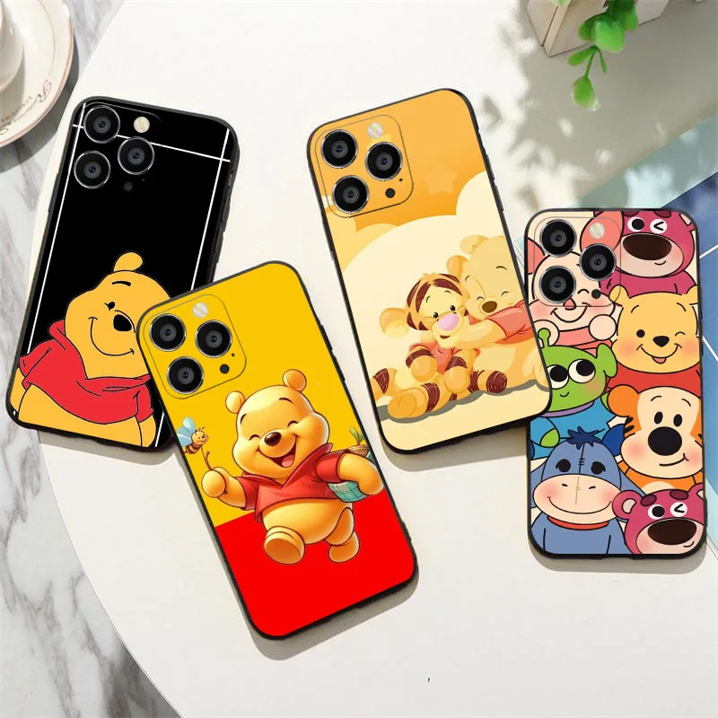 CK-59 Winnie the Pooh Phone Case For OPPO Find X3 X5 Neo Reno 2Z 8 8T 10 6Z Lite Pro Plus