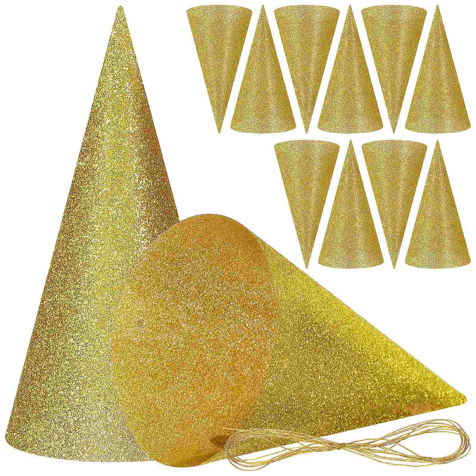 

Birthday Hat Kids' Hats Cone Party Baby Glitter 1st Small Adults First Cap Mini