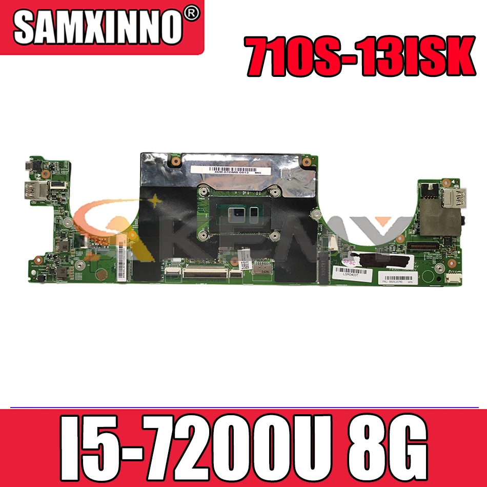 

Akemy для Lenovo IdeaPad Air13 Pro 710S-13ISK материнская плата для ноутбука I5 7200U 8G 448.07D05.0011 100% ТЕСТ ОК