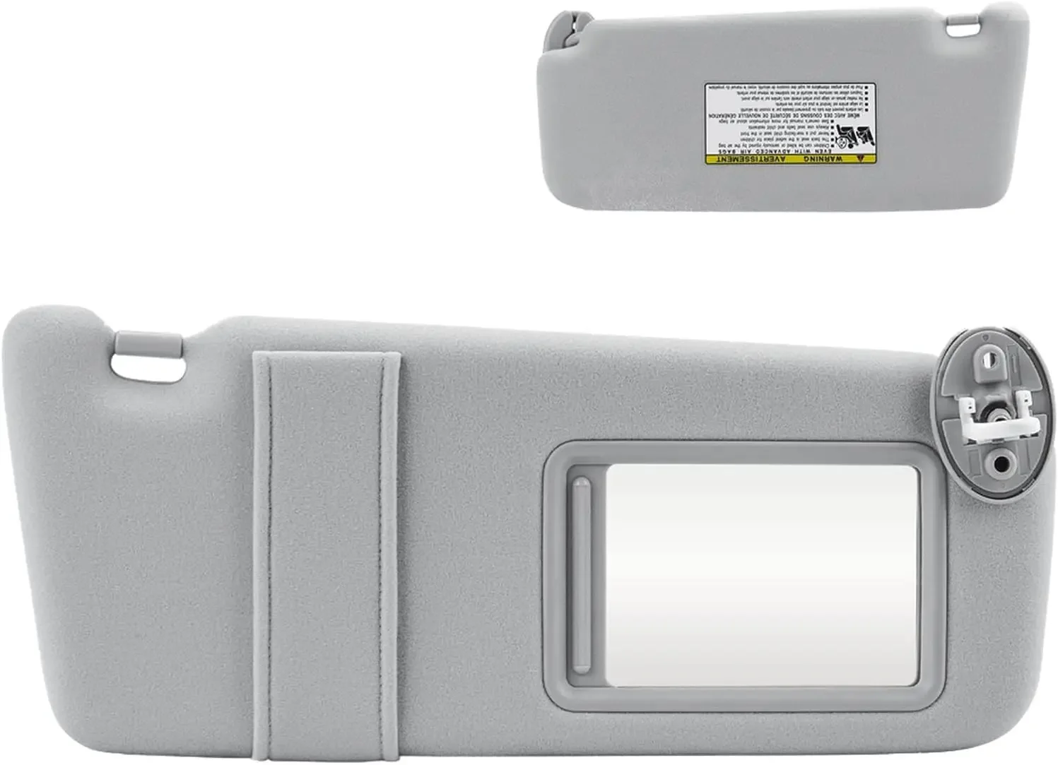 Солнцезащитный козырек для Toyota Venza 2009–2016Прочный солнцезащитный с зеркалом