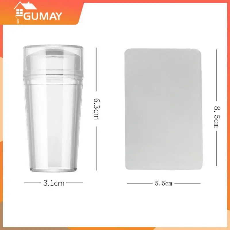 Силиконовый штамповочный набор для дизайна ногтей пластина - Цена: 