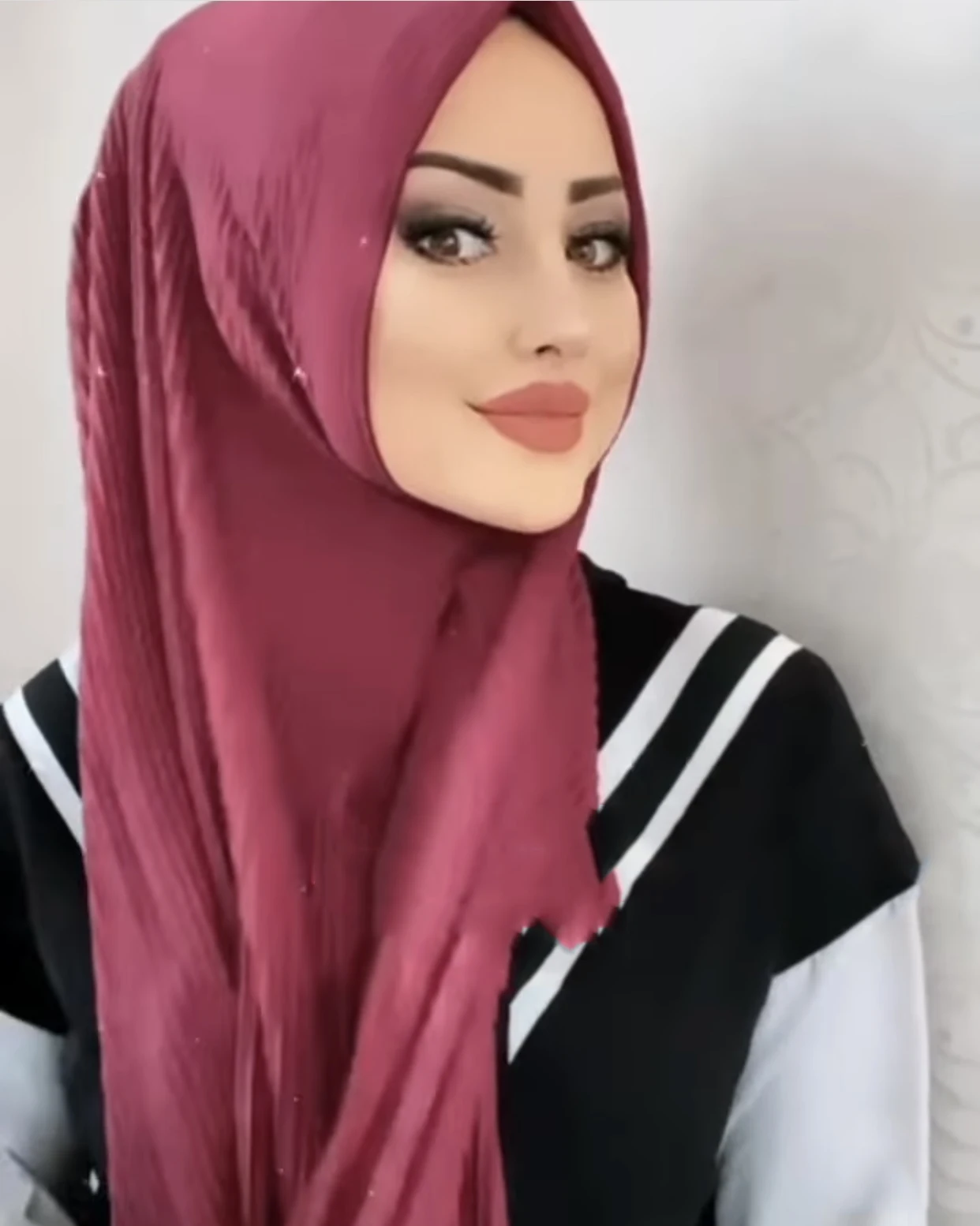 

Готов носить Джерси мгновенный хиджаб шарф сплошной цвет Джерси стрейч хиджабы для женщин шарф Мусульманский Hearwear