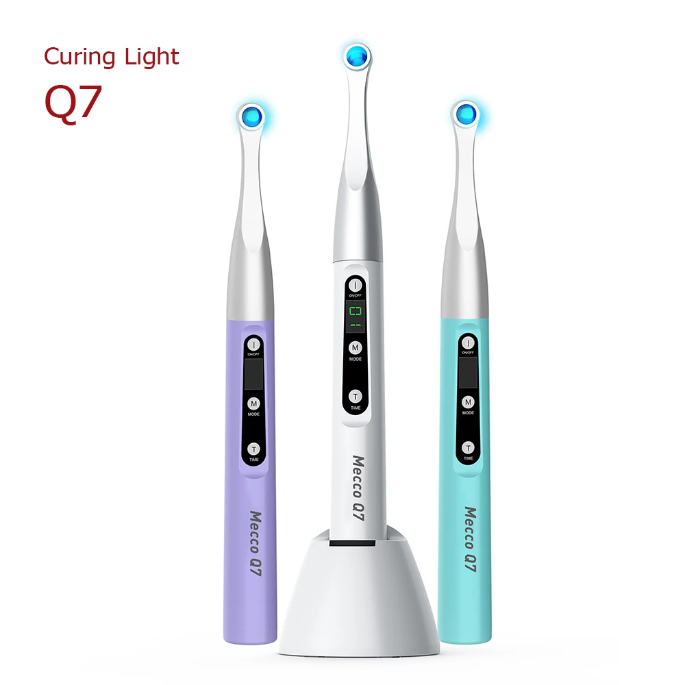 

1 Second Dental Curing Light Machine Wireless Led Lamp Cordless Adjustable Blue Light Solidify Dentist Tools Curing Device
