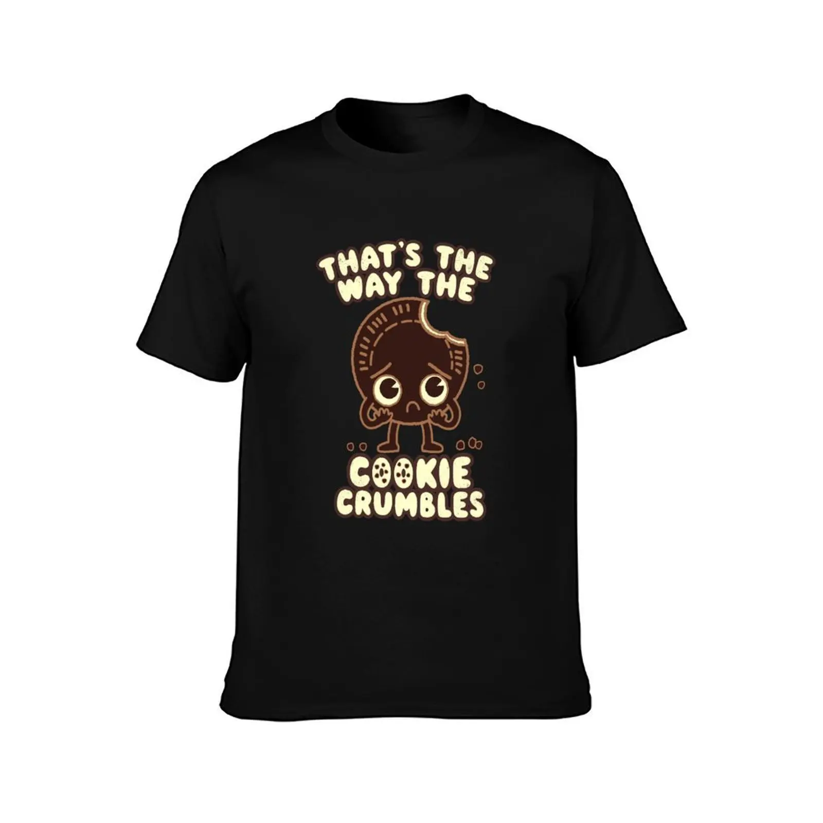 Фото Футболка Adorable Sweetness - Kawaii Cookie Crumbles, несминаемая, базовая, из хлопка №2