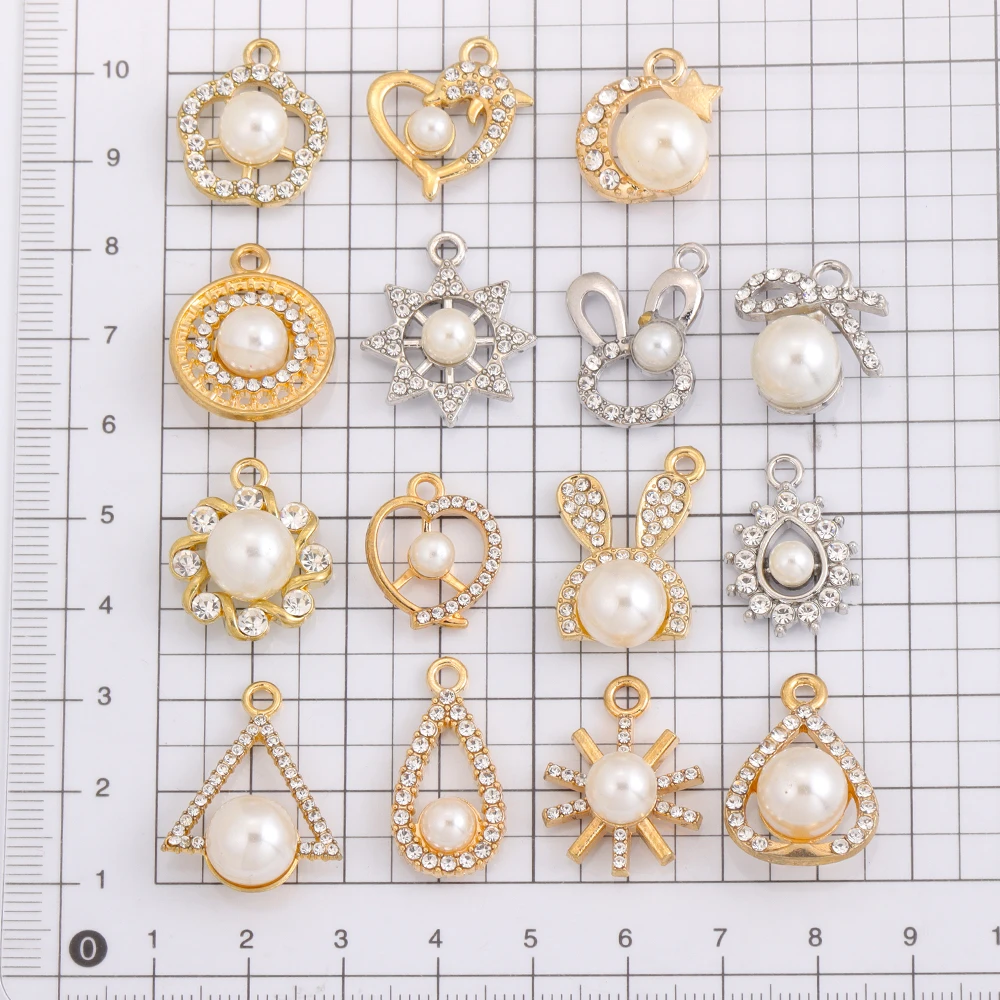 10 шт. подвеска в виде цветка кролика