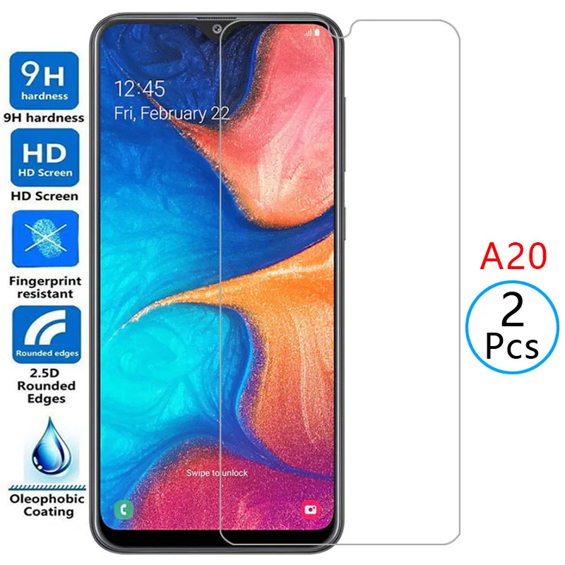 Закаленное стекло для samsung a20, Защитное стекло для экрана на galaxy a 20 20a, пленка для samsun samsumg sansung galxy samsunga20