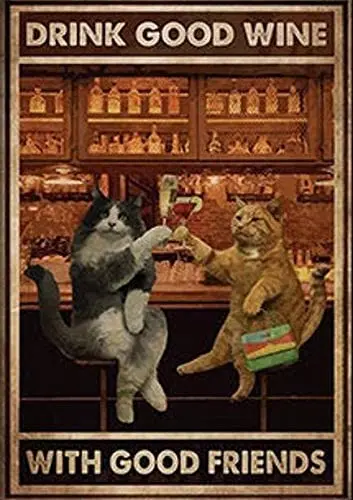 

DRINK GOOD WINE-When Visiting My House Please Remember Cute Cute Logo Coffee Shop Kitchen gift Why guys dlways keep their beer