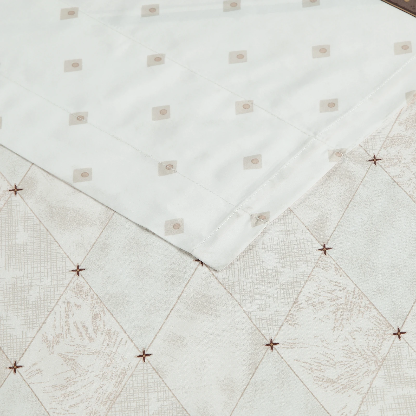 Занавески на окна с принтом Коринтия 2 шт. из мягкого полиэстера и микрофибры