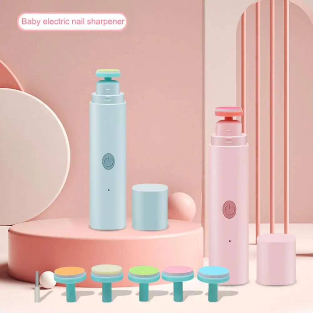 

New Cutter Scissors Care Set Kids Nail Trimmer Usb Fast Charging Nail Scissors Multifunctional Baby Nail Clipper Cute