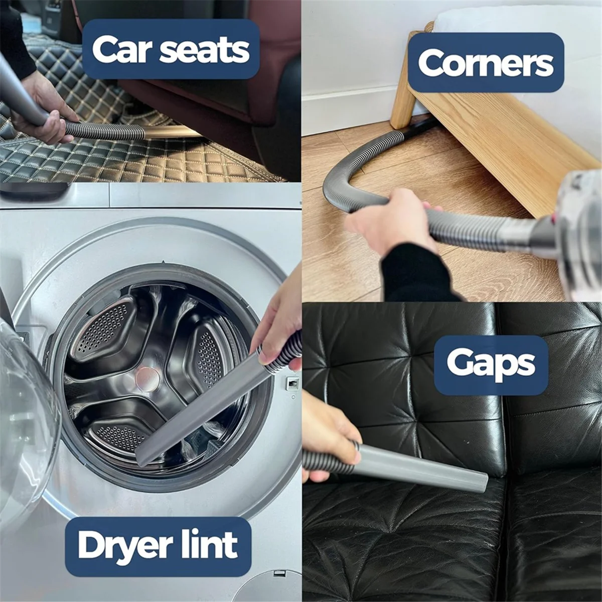 Комплект для пылесоса с вентиляционными отверстиями крепление шланга