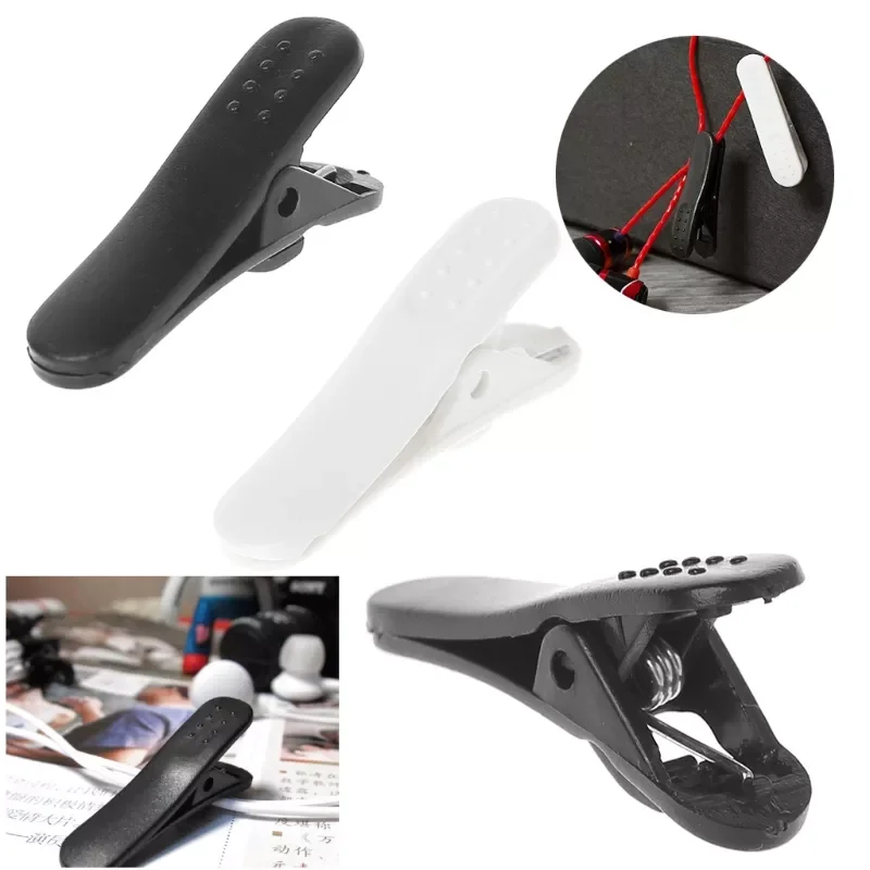 

Pcs Headphone Earphone Cable Wire Cord Clip Nip Clamp Organization Holder