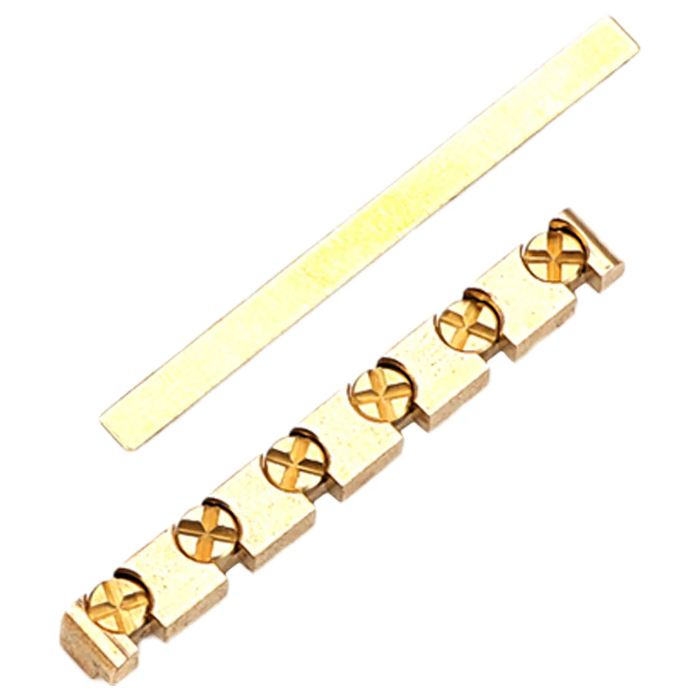 

Guitar Accessory Metal Bridge Parts Ballad Folk Replacement Musical Instrument Accessories