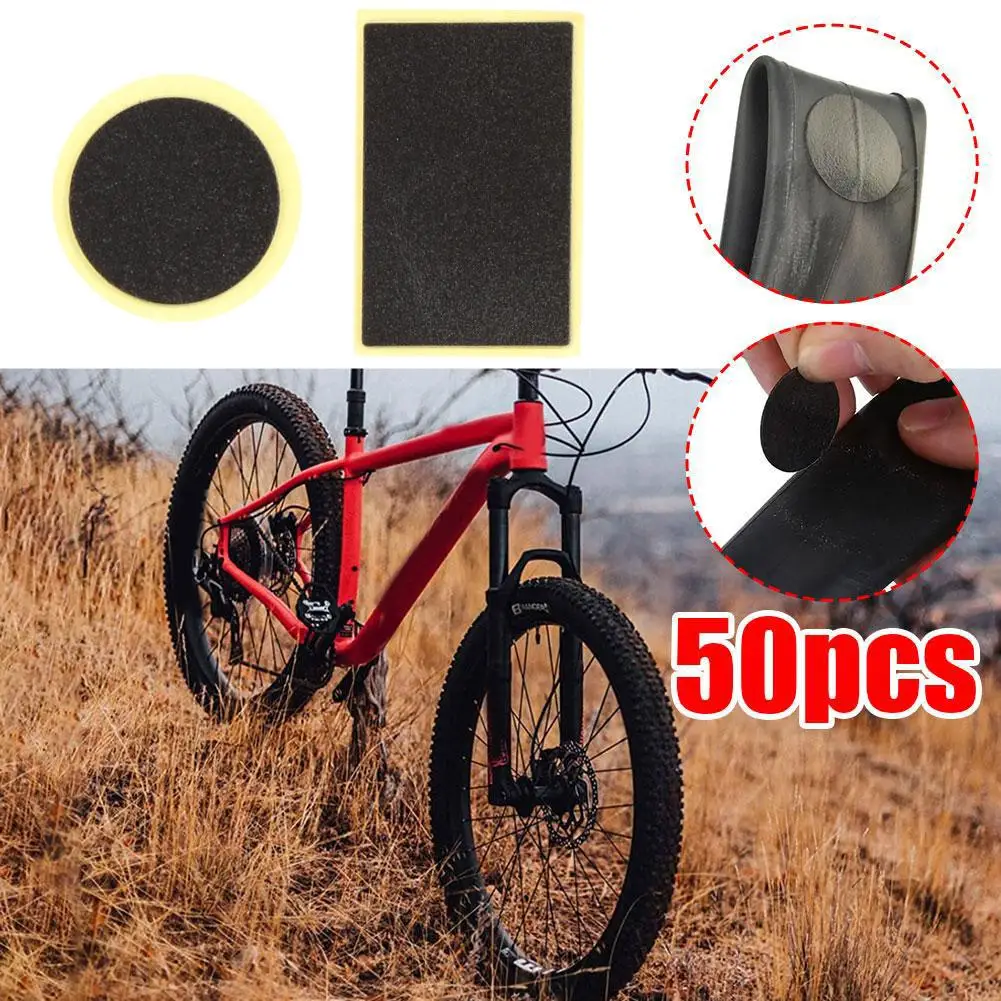 Round Tire Repair Plate Glue-free Bicycle Wholesale Portable Tool Riding Equipment Quick Z1X1