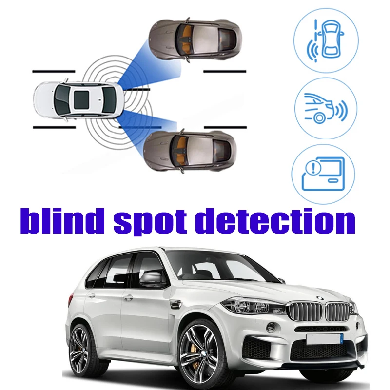 

Для BMW X4 F26 2014 ~ 2018 автомобиля BSD BSA BSM Предупреждение ющая задняя зона слепых зон