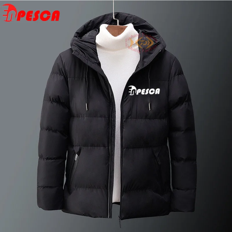 

Fishing Jacket Men 2022 Enpesca Hooded Thick Casual Keep Warm Fishing Clothes Winter Hiking Camping for Fishing Wear Breathable