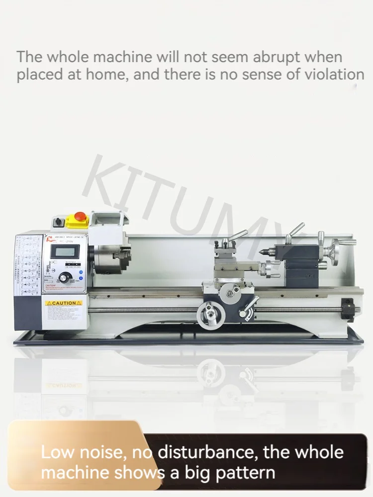 Мини-токарный станок по металлу 650 Вт металлические шестерни мини-токарный