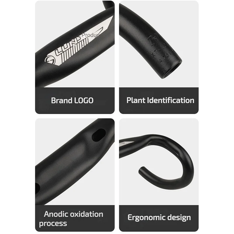 Сверхлегкий Руль Шоссейного Велосипеда LUNJE Из Алюминиевого Сплава