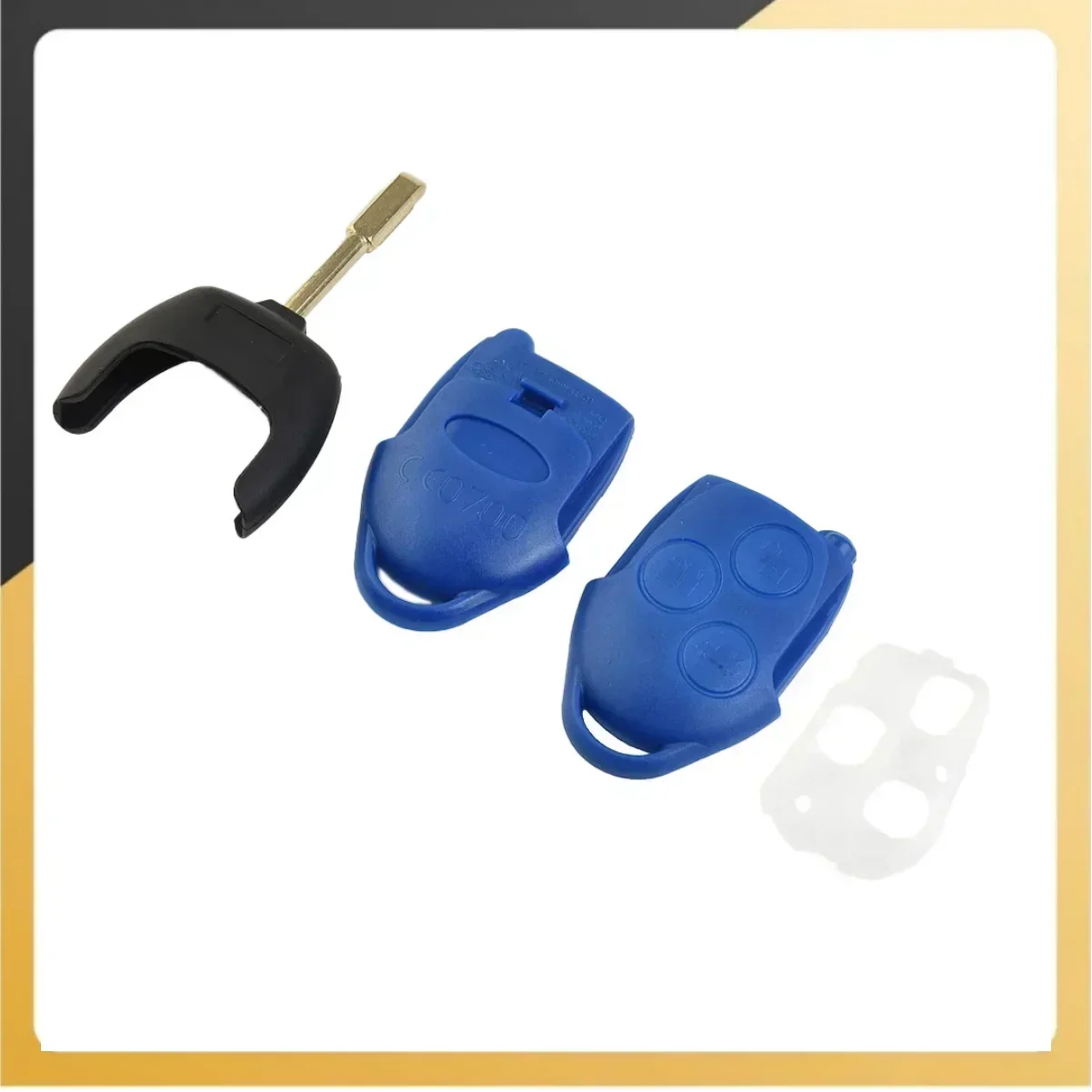 

Автомобильный пульт дистанционного управления, сменный корпус, корпус ключа дистанционного управления из АБС-пластика для Ford, Transit Connect MK7 06-2014, 3-кнопочные аксессуары