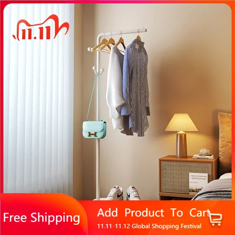

Bedroom Closets Nightstands Coat Racks Garment Corner Clothing Hat Rack Entryway Parasol Perchero Pared Nordic Furniture LJX35XP