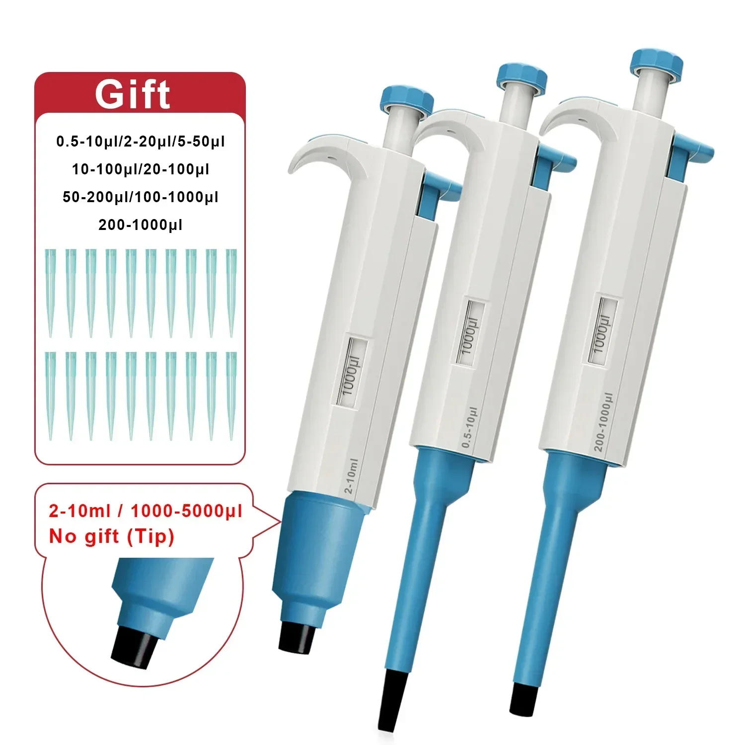 DXY Одноканальный пипетка с фиксированным объемом автоклавируемая для