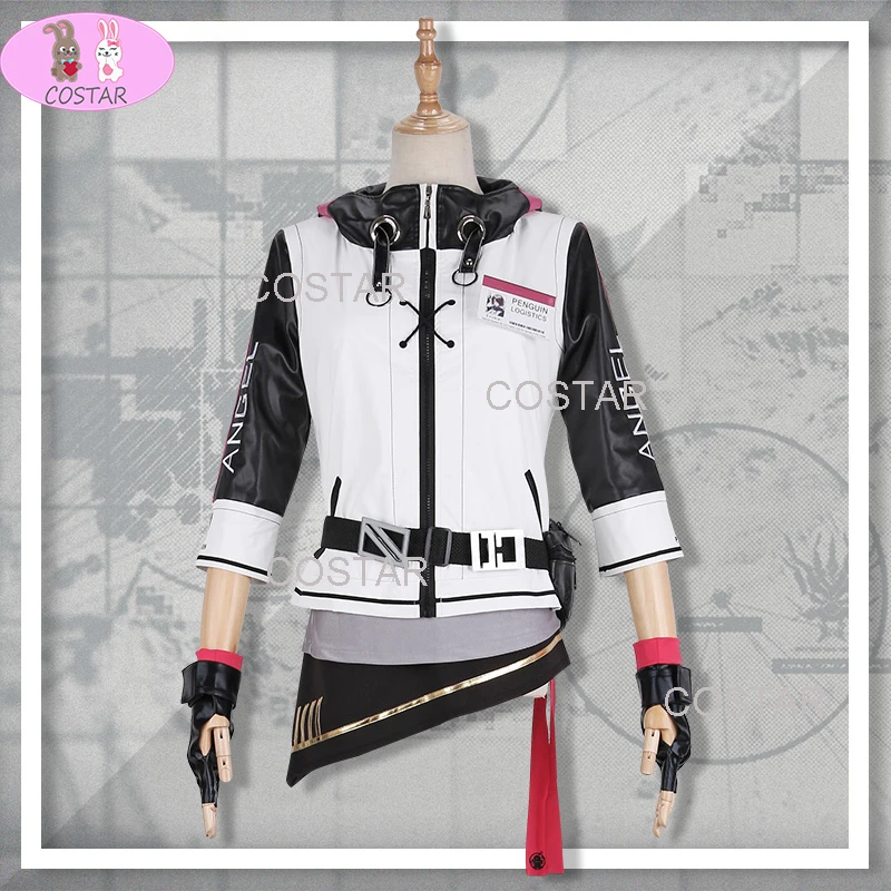 

COSTAR [Customized] Game Arknights Exusiai Cosplay Costume Halloween Outfits Women New Suit Uniform