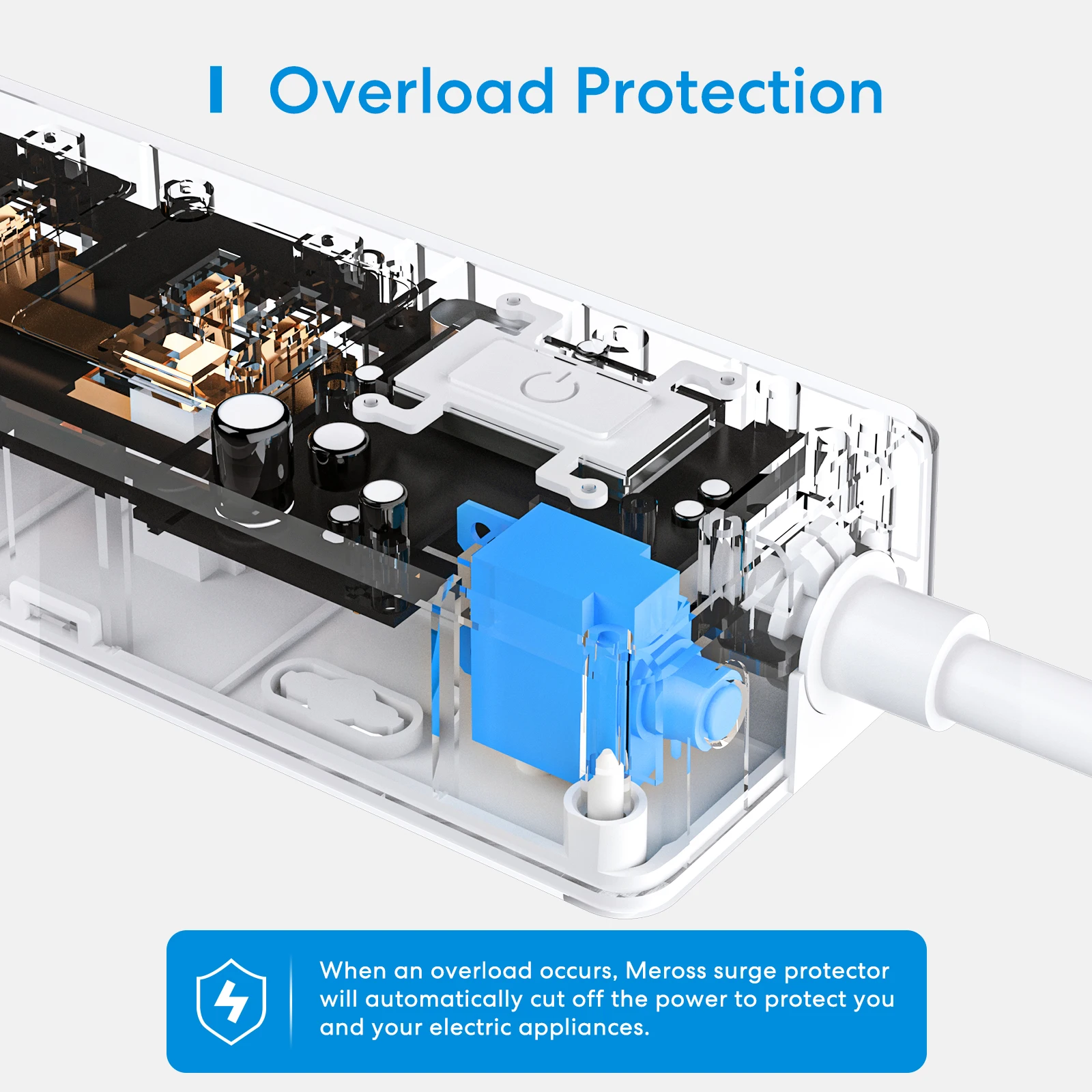 Meross Wi-Fi удлинитель Smart Surge Protector EU/UK версия Plug APP Remote Control Support Alexa Google Home IFTTT SmartThings |
