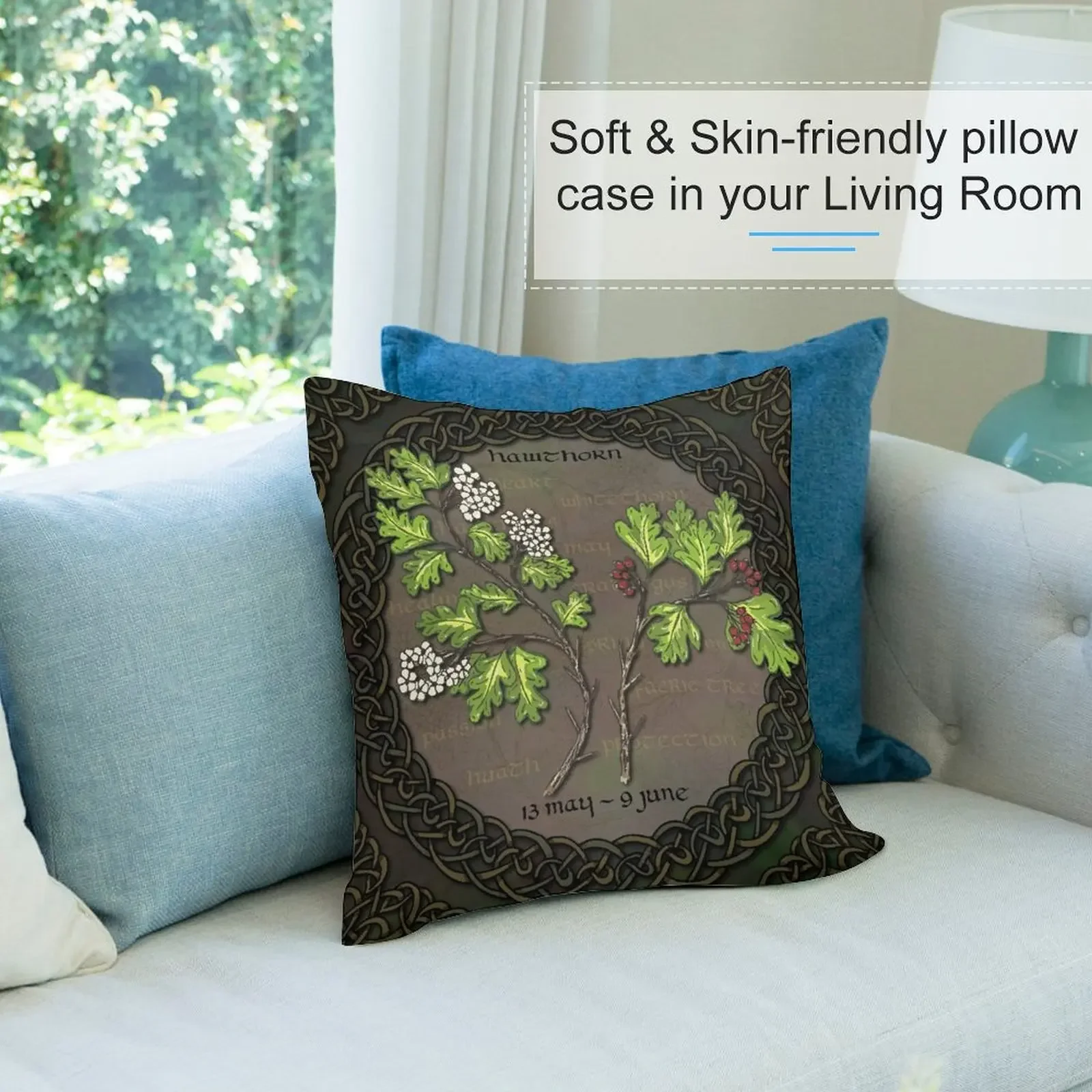 Чехол для подушки Celtic Tree Calendar