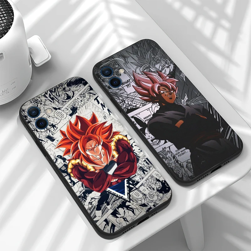 

Japan Anime Dragon Ball Funda Phone Case For iPhone 11 13 12 Pro Max 12 13 Mini X XR XS MAX SE 2020 7 8 6s Plus Celular Coque