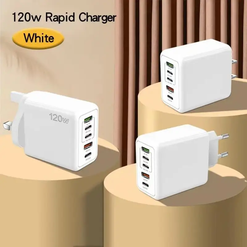 Быстрая зарядка Multi 5 портов USB C PD