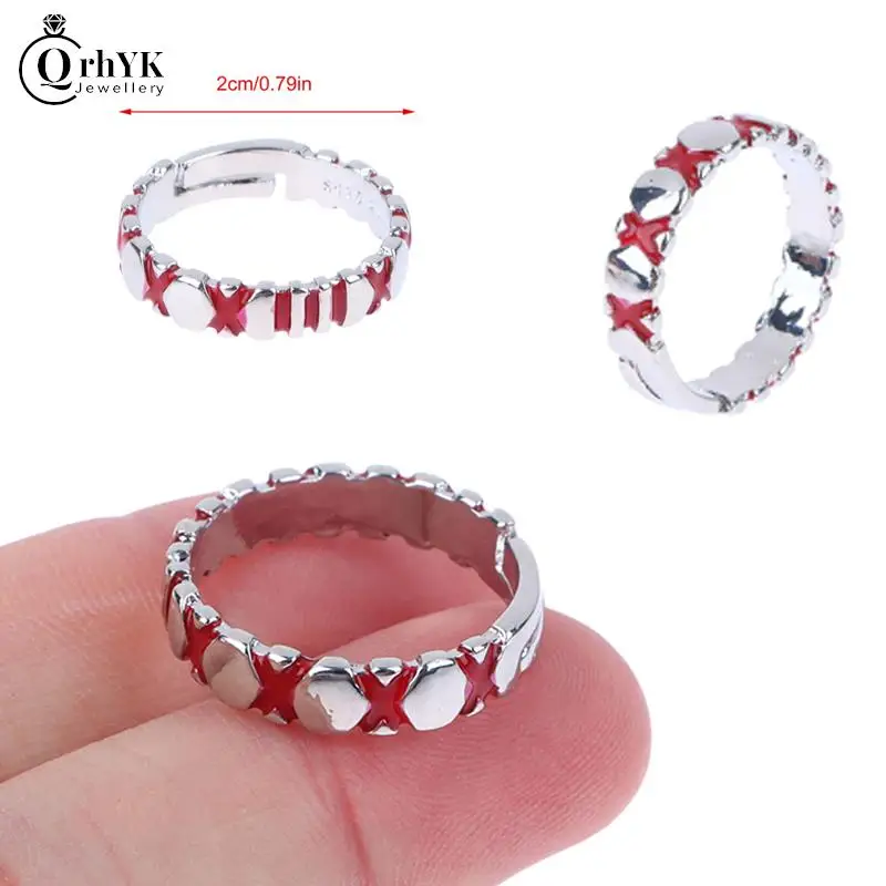 Регулируемое кольцо на палец для мужчин и женщин, аниме Cos, Токийский Гуль, Джузо сузуя Рей, мальчик, косплей, бижутерия, аксессуары, подарки