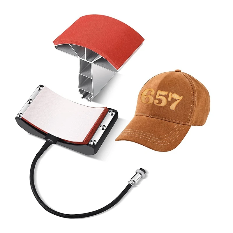 Hat Cap Press Mat Pad 110V Metal Hat Heat Press For Cap Heat Press Machine Hat Heating Machine Hat Heating Press US Plug