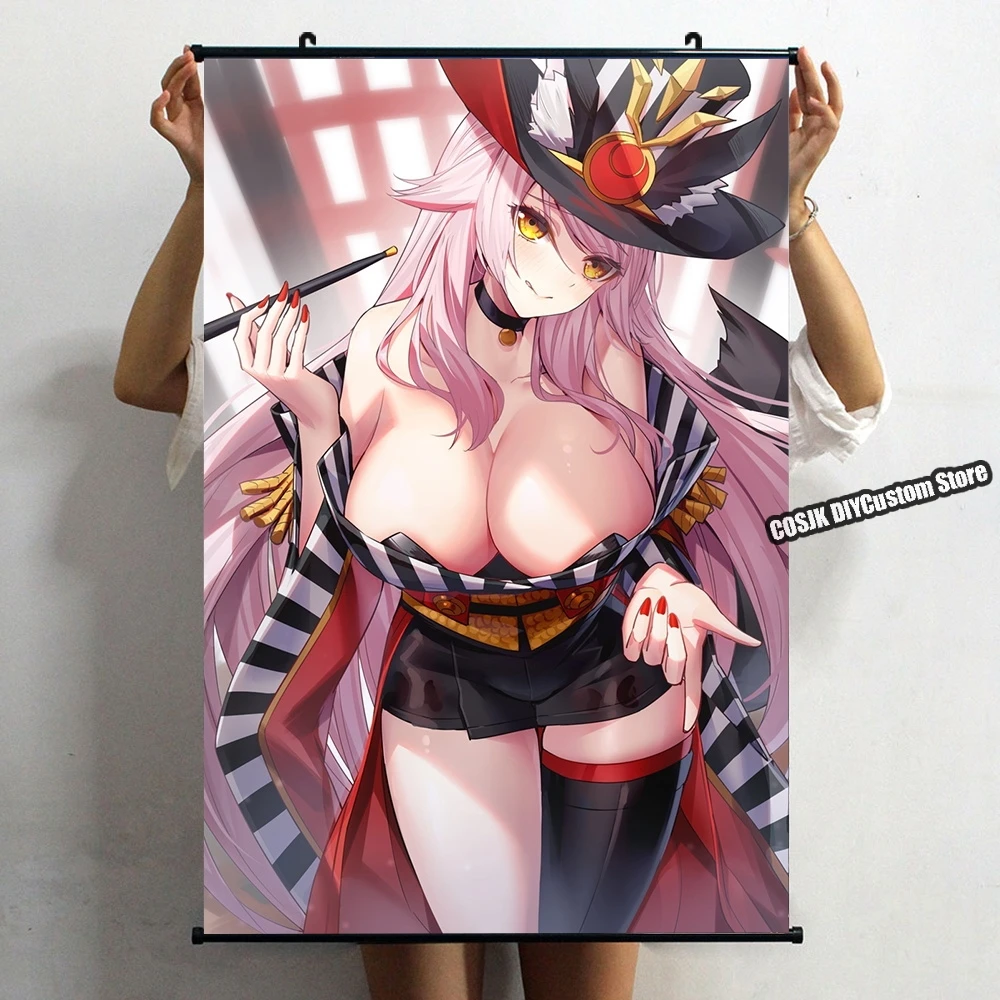 Аниме игра Fate/Grand Order Koyanskaya of light постер стена прокрутка домашний декор роспись