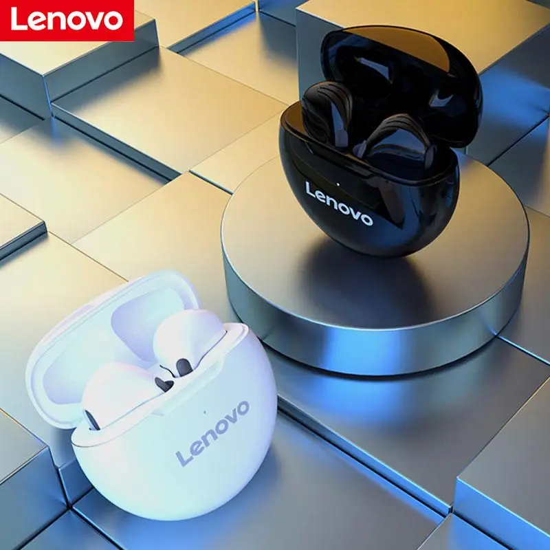 Беспроводные наушники Lenovo HT38 TWS, Bluetooth наушники LivePods, спортивная водонепроницаемая стереогарнитура Hi-Fi 9D с микрофоном, высокое качество