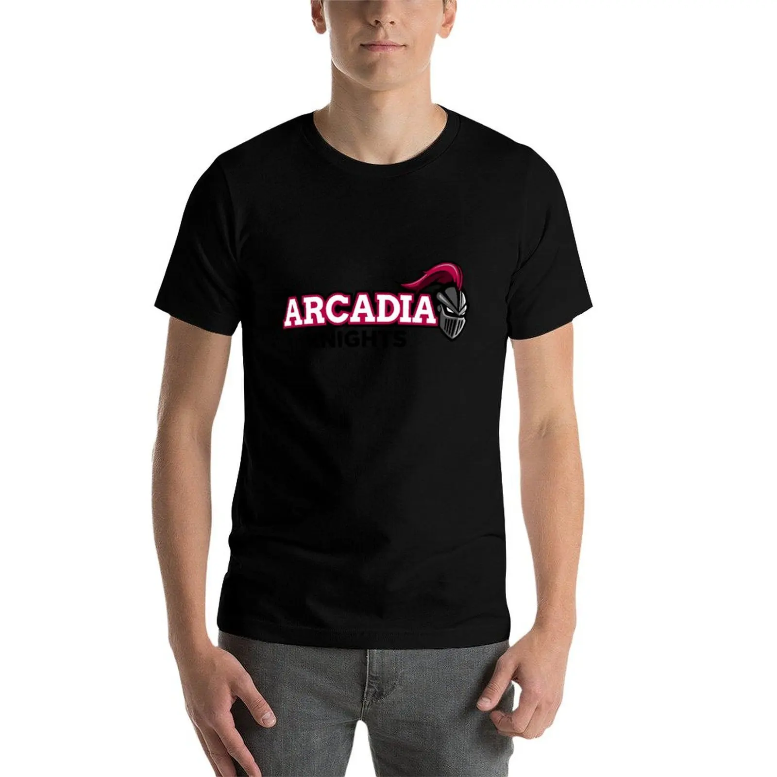 Футболка Arcadia Knights тяжелые весы персонализированная футболка для мужчин
