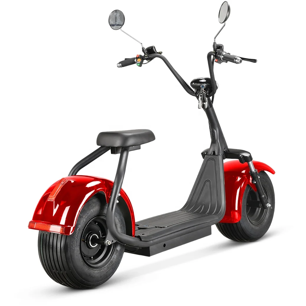 

Fat Tire Electric Citycoco Scooter 2000w Lithium City Coco Golf Course 2 Wheel Scooter US warehouse SL02