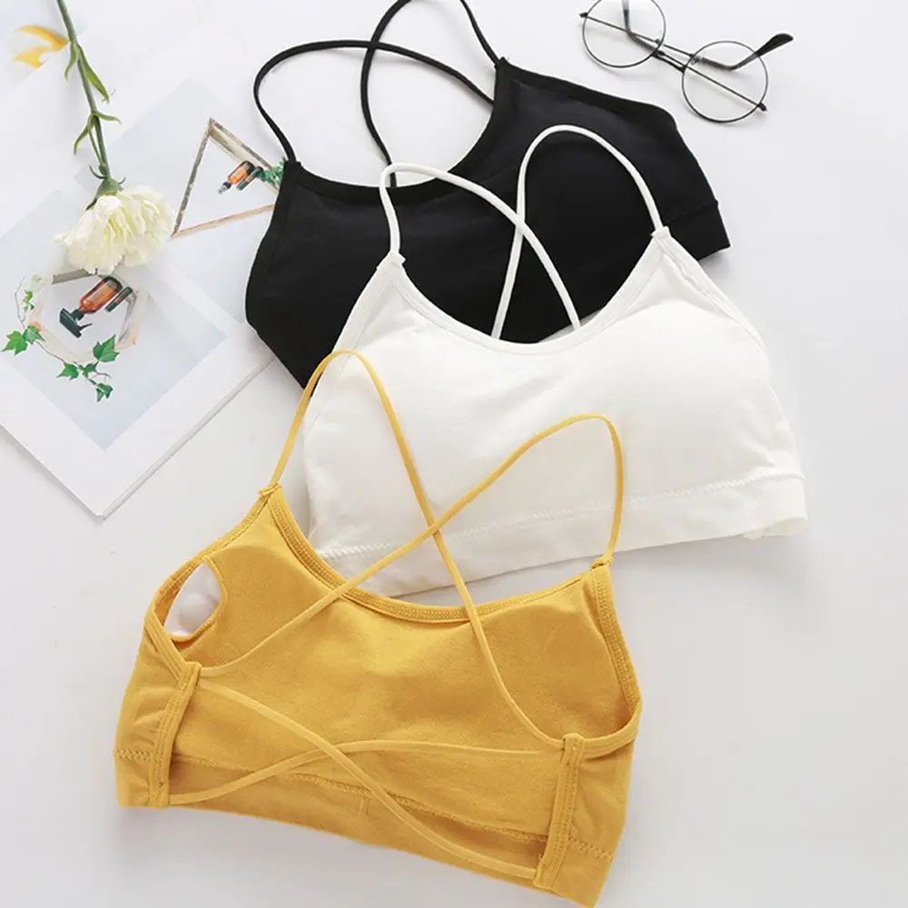 Женский спортивный бюстгальтер с перекрестными бретелями из нейлона и спандекса